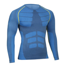 Load image into Gallery viewer, Man Workout Fitness Sports  Running Yoga Athletic Shirt Top Blouse