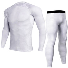 Load image into Gallery viewer, Man Workout Fitness Sports Gym Running Yoga Athletic Shirt Top Pants Sets