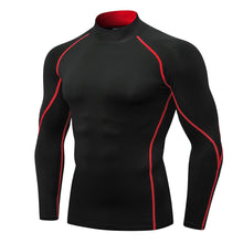 Load image into Gallery viewer, Man Workout Leggings Fitness Sports Gym Running Yoga Athletic Shirt Top Blouse
